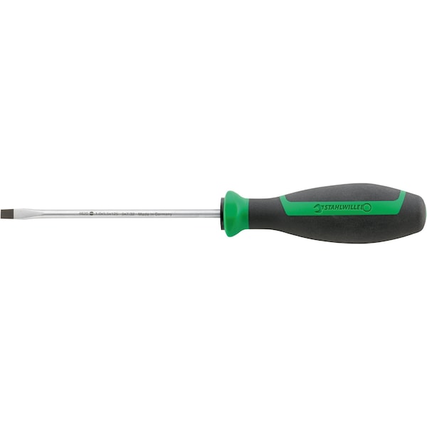 Screwdriver for slotted screws DRALL+ 1, 6 mm x 10, 0 mm blade length 200 mm